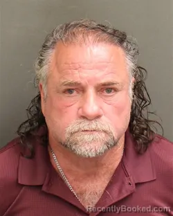 Mugshot of Terry Mack Burke booked in Orange County, Florida on August 8, 2026