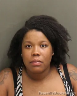 Mugshot of Tyshianna Shaytevious Ricks booked in Orange County, Florida on August 8, 2026