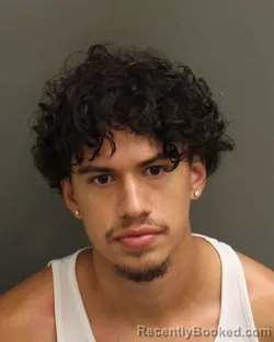 Mugshot of Joseph Alejandro Singer booked in Orange County, Florida on August 8, 2026