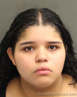 Mugshot of Shantavia Delisa Brown booked in Orange County, Florida on August 9, 2026