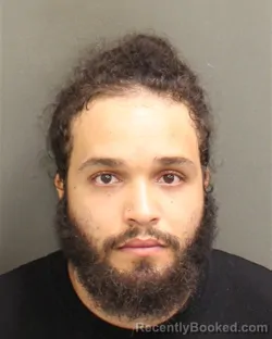 Mugshot of Caden Kalub Daniel Melendez booked in Orange County, Florida on August 9, 2026