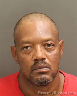 Mugshot of Cedric Lamar Watson booked in Orange County, Florida on August 9, 2026