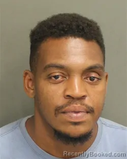 Mugshot of Immanuel David Hart booked in Orange County, Florida on August 9, 2026