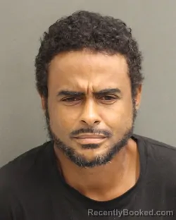Mugshot of Edwin Joaquin Bermudez booked in Orange County, Florida on August 9, 2026