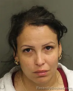 Mugshot of Yazmin Enid Gonzalez booked in Orange County, Florida on August 9, 2026