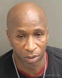 Mugshot of Odell Devine booked in Orange County, Florida on August 9, 2026