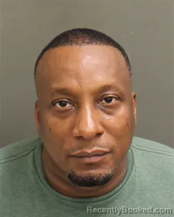 Mugshot of Duval Joseph booked in Orange County, Florida on August 9, 2026