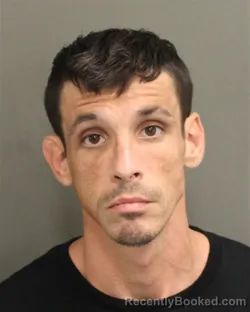 Mugshot of Dylan Kenneth Dodson booked in Orange County, Florida on August 9, 2026