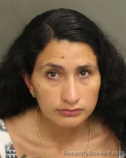 Mugshot of Jennie Stephania Gomezbenavides booked in Orange County, Florida on August 9, 2026