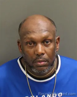 Mugshot of Leon Doodnath booked in Orange County, Florida on August 9, 2026