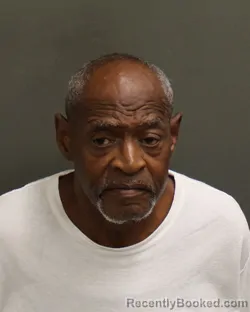 Mugshot of Lavel Lamar Hallums booked in Orange County, Florida on August 10, 2026