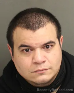 Mugshot of Christian Alexis Garciasanchez booked in Orange County, Florida on August 10, 2026