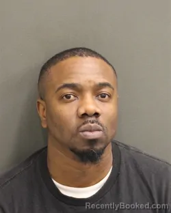 Mugshot of Bryson Deon Greene booked in Orange County, Florida on August 10, 2026