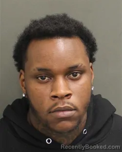 Mugshot of Demetrice Santonio Joyner booked in Orange County, Florida on August 10, 2026