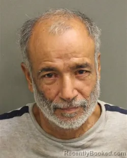 Mugshot of Basilio Matias booked in Orange County, Florida on August 10, 2026