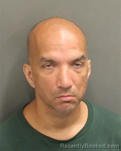 Mugshot of Jeremy Scott Daubon booked in Orange County, Florida on August 10, 2026