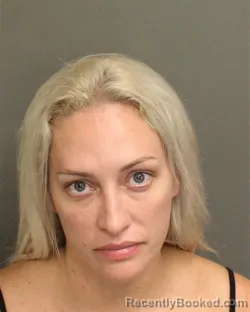 Mugshot of Autumn Lynn Bustamantenavia booked in Orange County, Florida on August 10, 2026