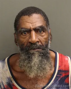 Mugshot of Lorenzo Gill booked in Orange County, Florida on August 10, 2026