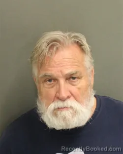 Mugshot of Micheal George Whitcomb booked in Orange County, Florida on August 11, 2026