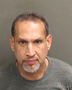 Mugshot of Joaquin Chinea Mulero booked in Orange County, Florida on August 11, 2026