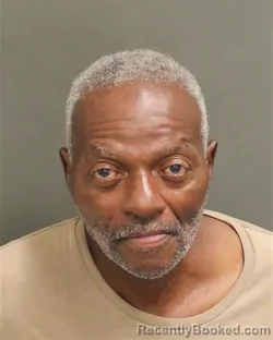 Mugshot of Eddie James Williamson booked in Orange County, Florida on August 11, 2026