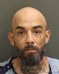 Mugshot of Juan Luis Ojedasantiago booked in Orange County, Florida on August 11, 2026