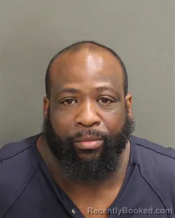 Mugshot of Solomon Simmons booked in Orange County, Florida on August 11, 2026