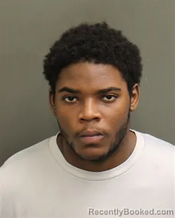Mugshot of Darius Lee Hall booked in Orange County, Florida on August 11, 2026