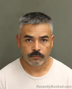 Mugshot of Isaias Gutierrez booked in Orange County, Florida on August 11, 2026