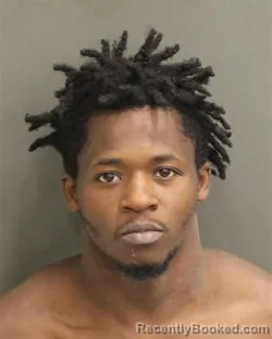 Mugshot of Jamarious Antwan Jenkins booked in Orange County, Florida on August 11, 2026