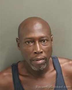 Mugshot of Ricardo Yarnell Cummings booked in Orange County, Florida on August 11, 2026