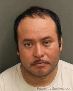 Mugshot of Pablo Garciahernandez booked in Orange County, Florida on August 11, 2026