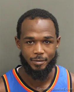 Mugshot of Eriq Levon Henson booked in Orange County, Florida on August 11, 2026