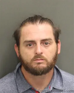 Mugshot of Sean Edward Massie booked in Orange County, Florida on August 11, 2026