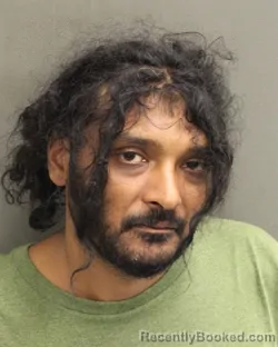 Mugshot of Anthony Ramesh booked in Orange County, Florida on August 11, 2026