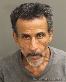 Mugshot of Alberto Soto booked in Orange County, Florida on August 11, 2026