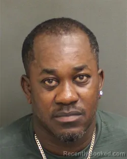 Mugshot of Franklin Celestin booked in Orange County, Florida on August 12, 2026