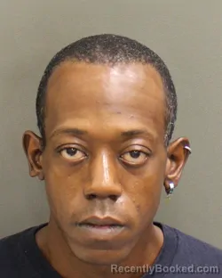 Mugshot of Leon Anson Jr Richards booked in Orange County, Florida on August 12, 2026