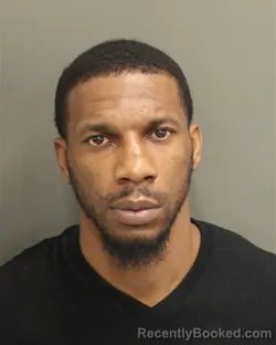 Mugshot of Devonte Basley booked in Orange County, Florida on August 12, 2026