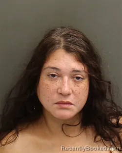 Mugshot of Megan Victoria Mcneill booked in Orange County, Florida on August 12, 2026