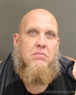 Mugshot of Jeremiah Alan Lee booked in Orange County, Florida on August 12, 2026