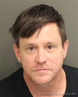 Mugshot of Anthony Brian Phifer booked in Orange County, Florida on August 12, 2026
