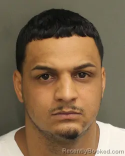 Mugshot of Axel Pizarro Pizarro booked in Orange County, Florida on August 12, 2026