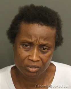 Mugshot of Daphne Latrese Battle booked in Orange County, Florida on August 12, 2026