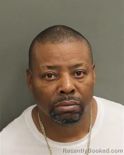 Mugshot of Darryl Lee Holly booked in Orange County, Florida on August 12, 2026