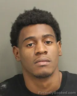 Mugshot of Damarion Dashawn Rucker booked in Orange County, Florida on August 13, 2026