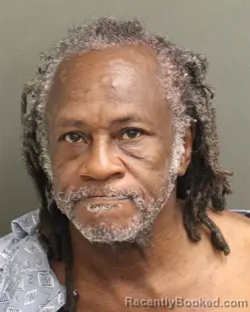 Mugshot of Booker T Davis booked in Orange County, Florida on August 13, 2026