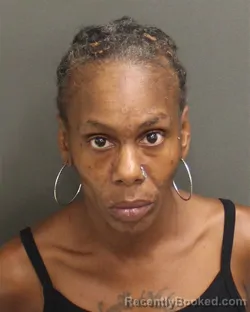 Mugshot of Requita Leshay Taylor booked in Orange County, Florida on August 13, 2026