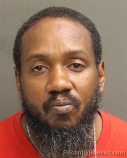 Mugshot of Chemen Jacob Wilkinson booked in Orange County, Florida on August 13, 2026