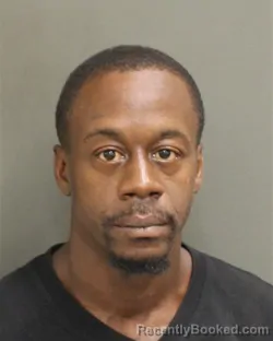 Mugshot of Antwan Devon Johnson booked in Orange County, Florida on August 13, 2026